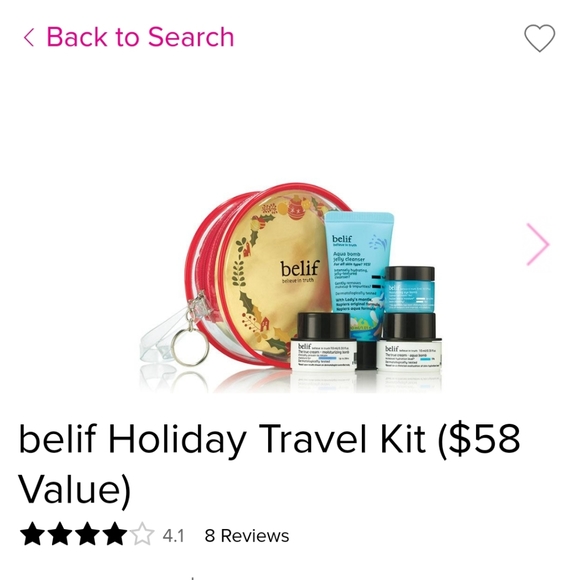 belif Other - Belif travel kit